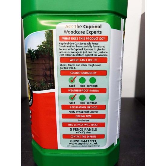 Cuprinol sprayable (Harvest Brown)